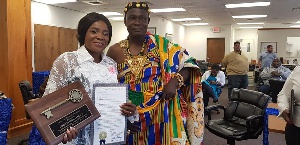Ohemaa Mercy is the first Ghanaian Gospel musician to receive a key to  Cincinnati