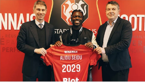 Defender Alidu Seidu has extended his journey at Stade Rennes