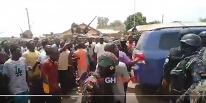 The youth vented their anger at the IGP