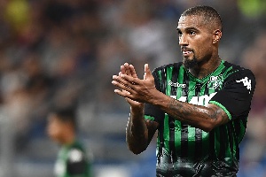 Kevin Prince Boateng missed his side's goalless draw with Sampdoria due to muscle fatigue