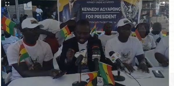 Members of PHD advocating for Ken Agyepong to go independent in 2024