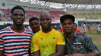 Ex-Stars captain Stephen Appiah was present at the game