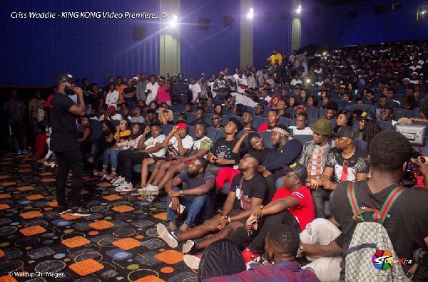 Chris Waddle filled the Silverbird cinema last weekend