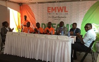 Reps of Dreams Fc and EMWL Micro-finance company concluding the deal