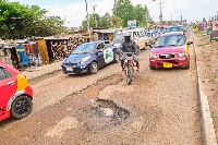 The deplorable state of Accra roads