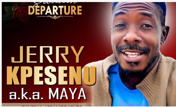 The late Jerry Kpesenu, aka Maya