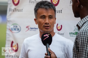 Kenichi Yatshuashi, head coach of Hearts