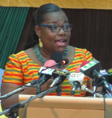Nana Oye-Lithur, the Minister of Gender, Children and Social Protection