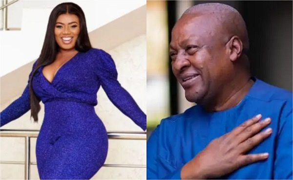 Broadcaster, Bridget Otoo and former president John Mahama