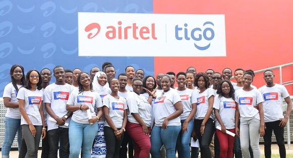 AirtelTigo Explore internship programme participants