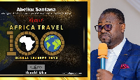 Abeiku Santana has been named among the Top Africa Travel 100 Global Leaders 2024