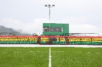 newly-constructed astroturf