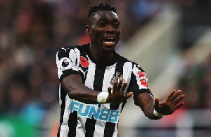 Newcastle winger, Christian Atsu