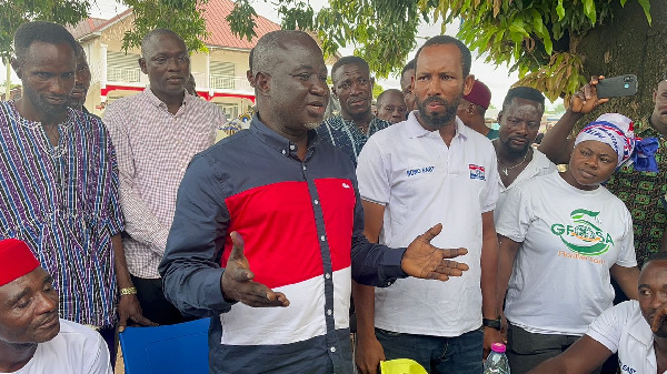 Joshua Kwaku Abonkra speaking