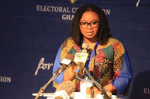 Charlotte Osei, EC Chairperson