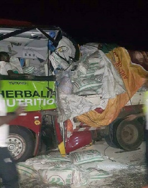 Kotoko bus crashes; one feared dead, coach, players injured