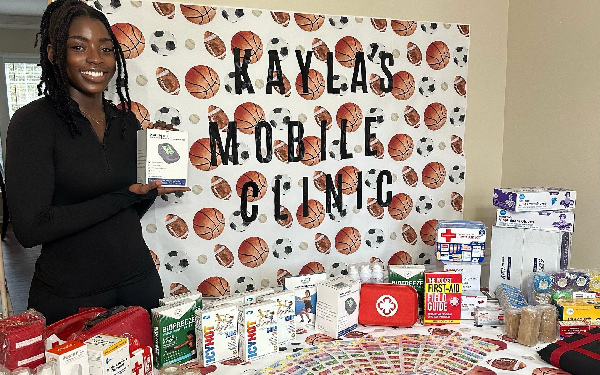 Kayla Nhyira Adarkwah is only 17 but she is making great impacts by supporting people