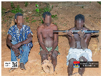 11 arrested as gun, ammunition and police uniform recovered