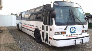 Accra Great Olympics aquire new team bus