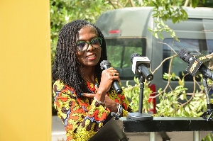 Adwoa Wiafe, the Chief Corporate Services and Sustainability Officer at MTN Ghana
