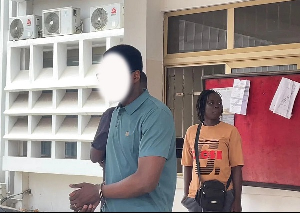 A photo of the suspect, Christopher Arthur