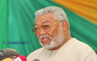 Former President Jerry John Rawlings