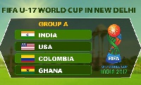 India are, by all accounts, in a tough Group A alongside Colombia, Ghana and the USA