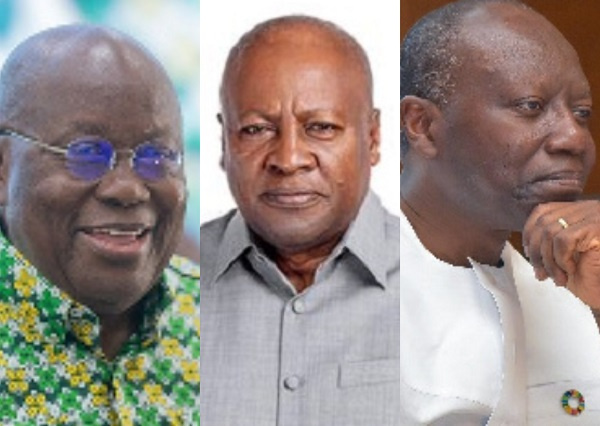 Leading politicians in Ghana