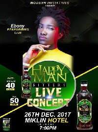 Ebony Reigns will storm Kumasi on December 26