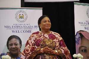 First Lady of the Republic of Ghana, H.E. Mrs. Rebecca Akufo-Addo