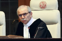 Judge Nawaf Salam, president of the International Court of Justice [File: Yves Herman/Reuters]