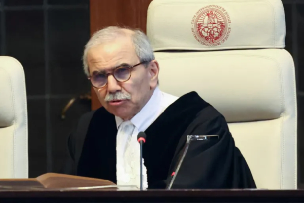 Judge Nawaf Salam, president of the International Court of Justice [File: Yves Herman/Reuters]