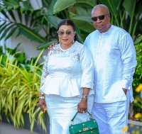 Lordina Mahama and husband, John Dramani Mahama