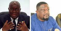 Akufo-Addo and the former ECG boss Samuel Dubik Mahama