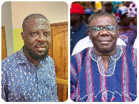 Chairman Asamoah (left) has  accused Chairman Buttey (right) of meddling