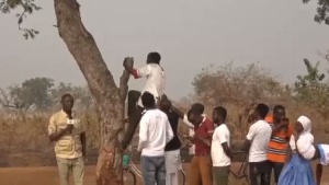 Kulaw residents climb trees to make phone calls; threaten to chase out politicians