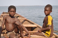 A file photo of minors who are victims of child labour