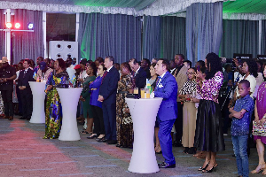 The event was attended by the diplomatic corps, private sector players and friends