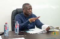 Minister of Lands and Natural Resources, Emmanuel Armah-Kofi Buah