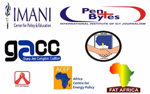 Logos of some Civil Society Organisations in Ghana