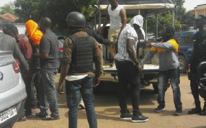 More security officers have been deployed as 13 members of the Delta Force reappear in court today.