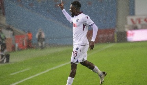 Ghana striker Caleb Ekuban