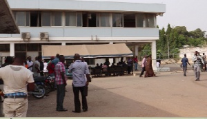 Video: Confusion at Accra Passport office