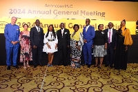 Scancom PLC (MTN Ghana) Board of Directors in a group picture