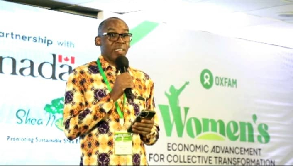 Mohammed Anwar Sadat Adam, the Country Director for Oxfam Ghana