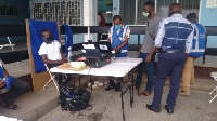 File photo of some registration officers