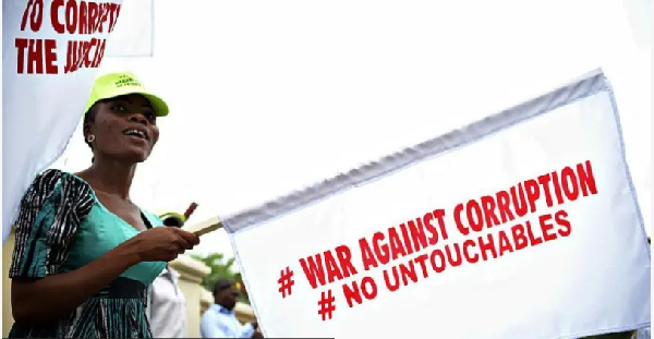 Nigeria rank low pass Mali, Niger Burkina Faso odas for latest corruption rating