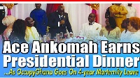 President Nana Akufo-Addo, Ace Anan Ankomah, Ken Ofori-Atta and his wife, Angela Ofori Atta