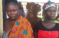 Akosua Nyarko (left) and Naomi Obeng