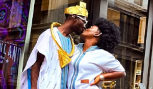 Rapper Okyeame Kwame and wife Annica Nsia-Apau